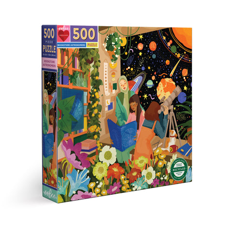 Puzzle cuadrado 500 piezas Librería de Astronomía – Kolken