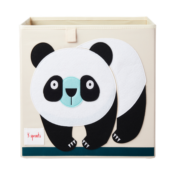 Caja para juguetes: panda