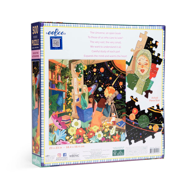 Puzzle cuadrado 500 piezas Librería de Astronomía – Kolken