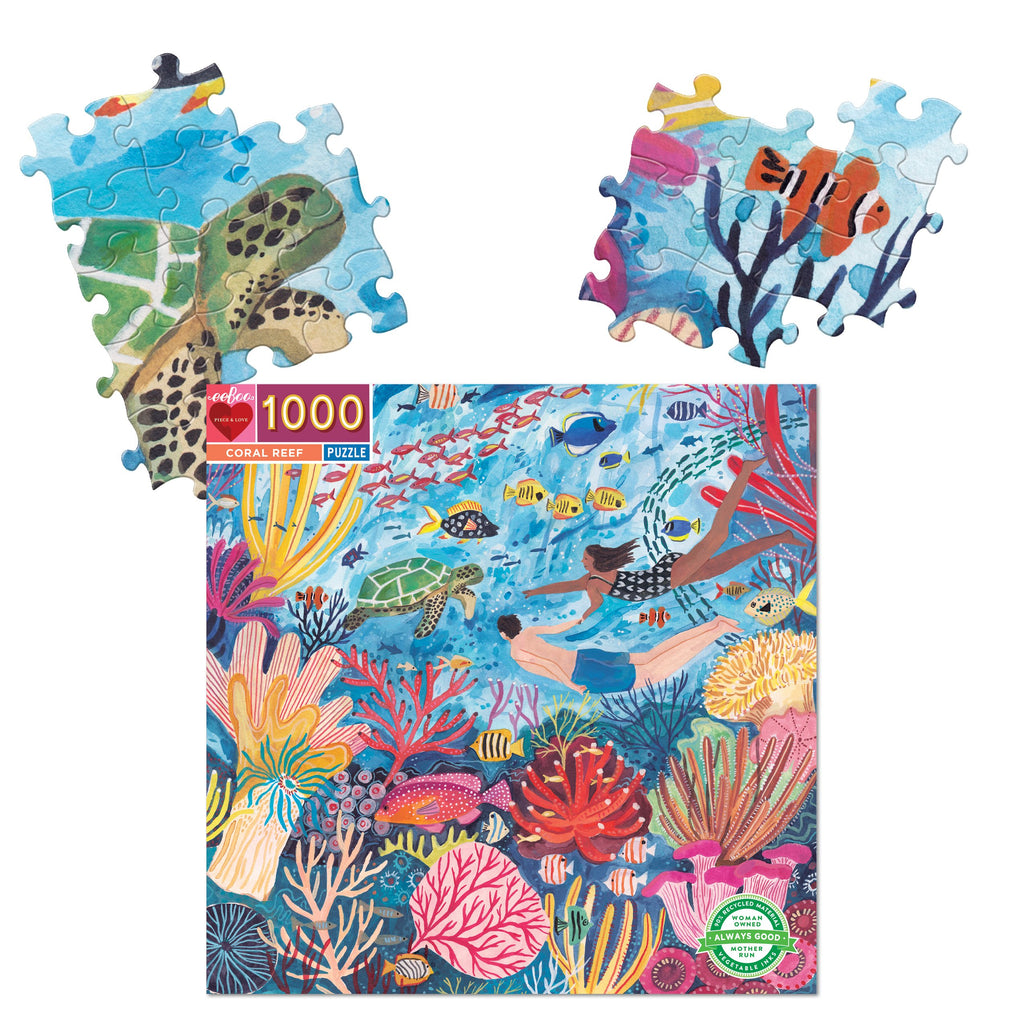 Puzzle 1000 piezas: Coral Reef