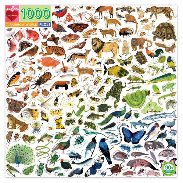 Puzzle 1000 piezas: Mundo Natural Arcoiris