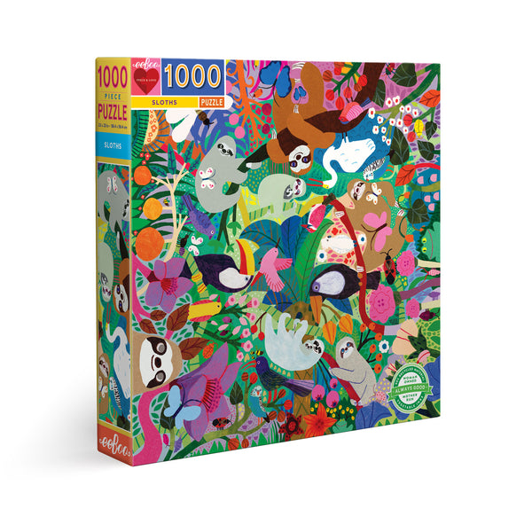 Puzzle 1000 piezas: Perezosos