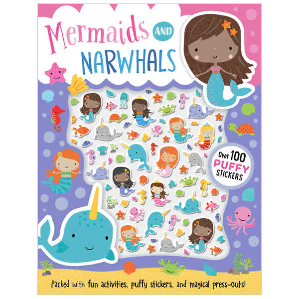 Libro de actividades Mermaids and Narwhals