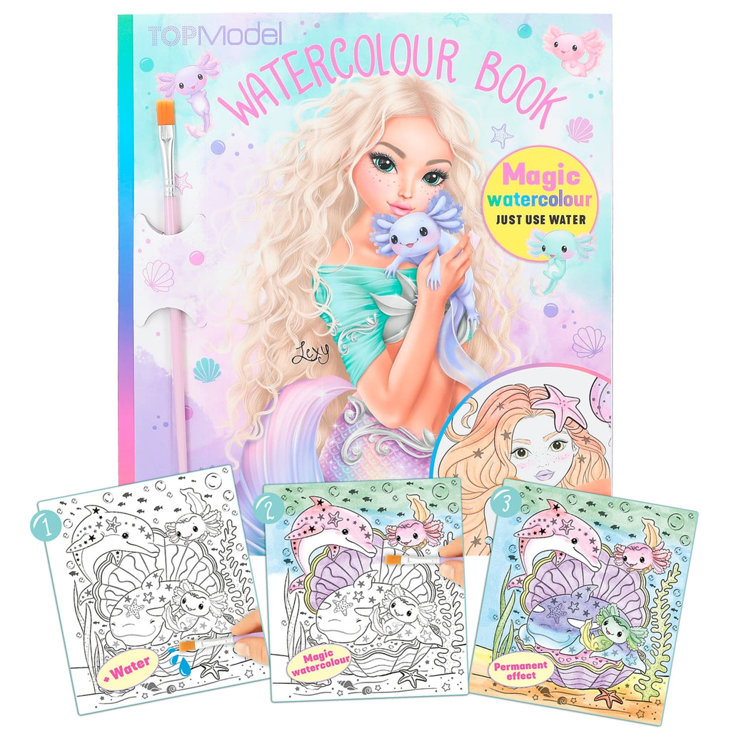 Libro de acuarelas MERMAID