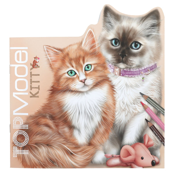 Kitty libro para colorear KITTY and DOGGY