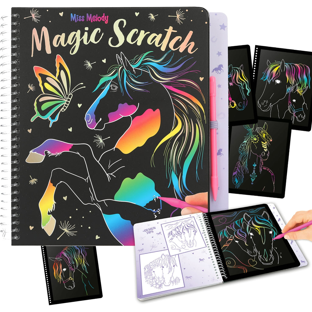 Magic-Scratch Book