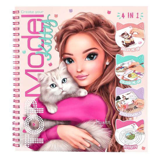 Crea tu libro de colorear - Kitty