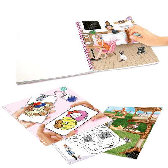 Crea tu libro de colorear - Kitty