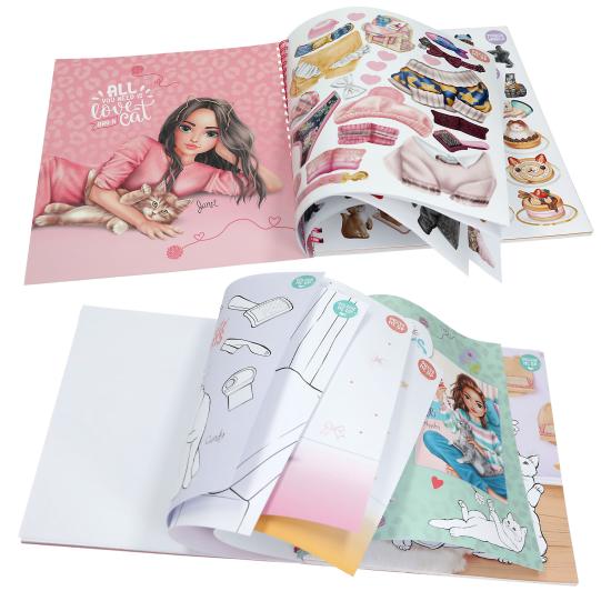 Crea tu libro de colorear - Kitty