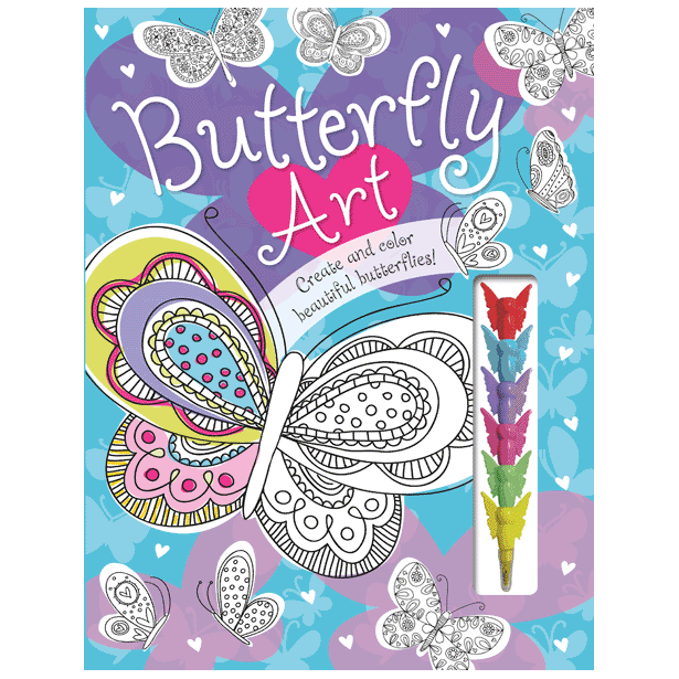 Libro para colorear Butterfly Art