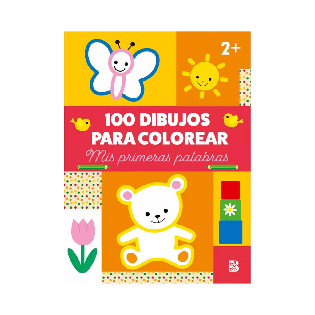 100 Dibujos para colorear - Mis primeras palabras