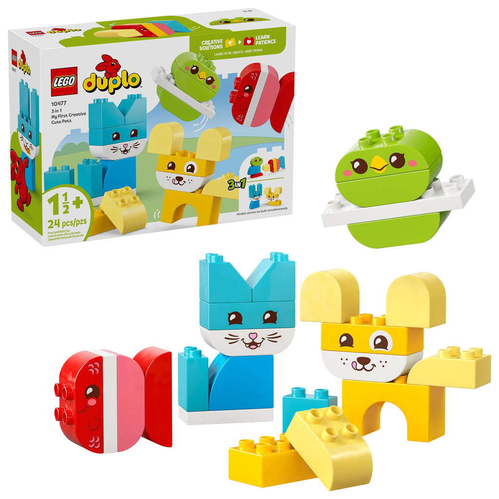 Simpáticas Mascotas Creativas “3 en 1”