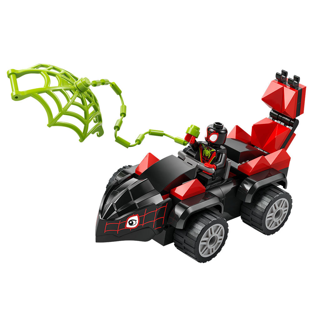 Spin y Electro: Duelo de Vehículos Dinosaurio