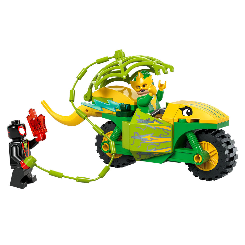 Spin y Electro: Duelo de Vehículos Dinosaurio