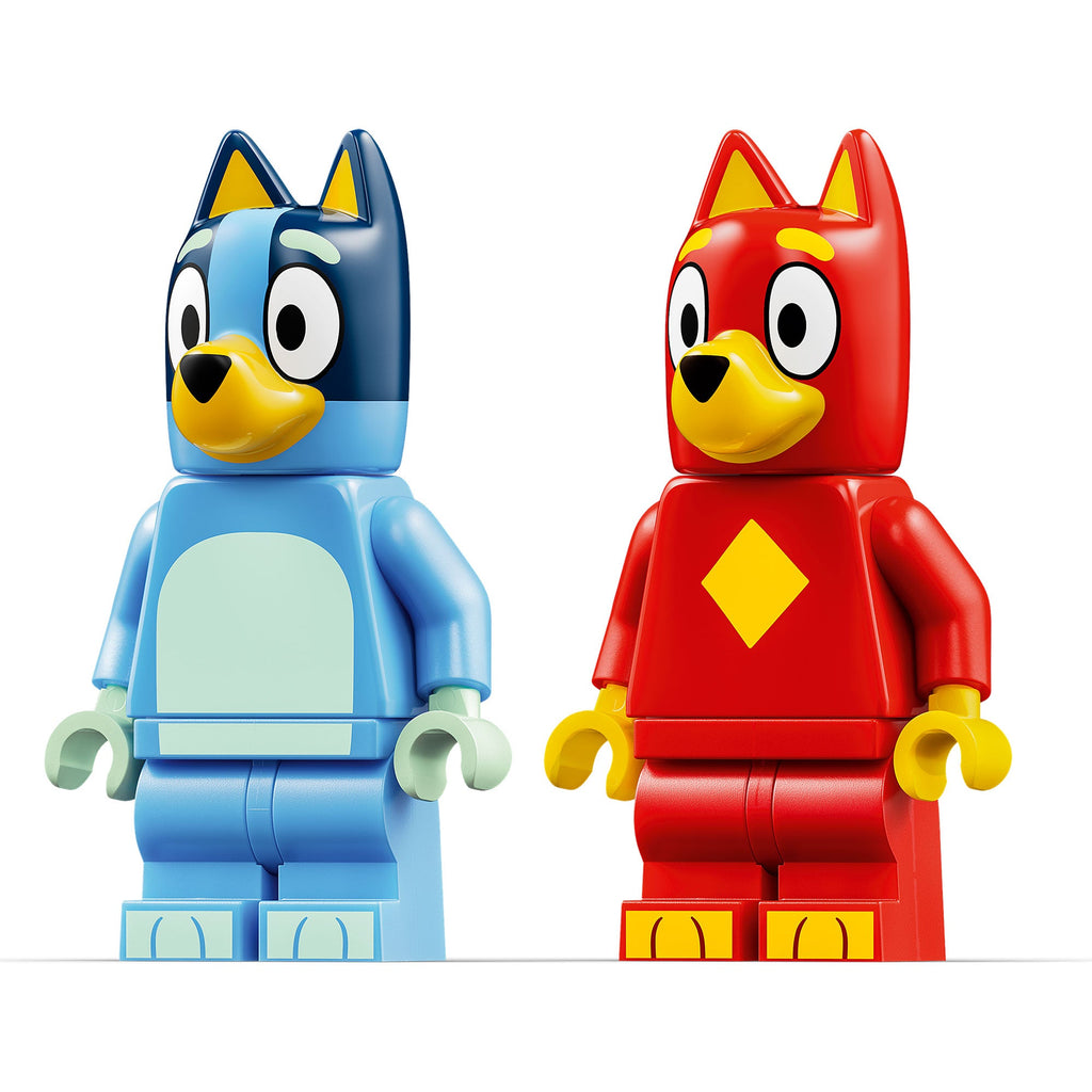 Escuela con Rusty y Bluey