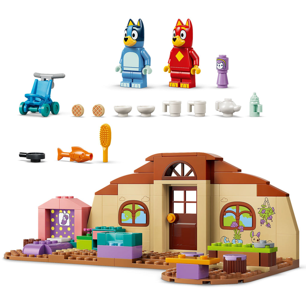 Escuela con Rusty y Bluey