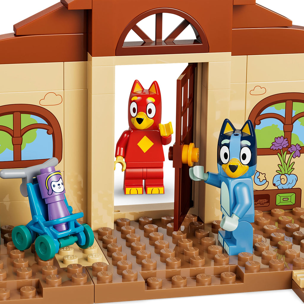 Escuela con Rusty y Bluey