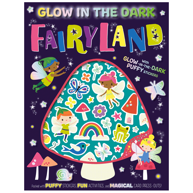 Libro de actividades Glow in the Dark Fairyland