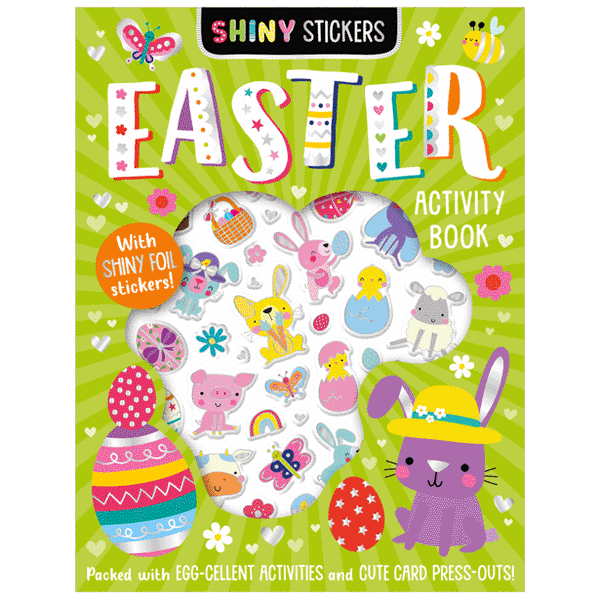 Libro de actividades Shiny Stickers Easter