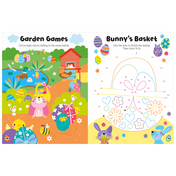 Libro de actividades Shiny Stickers Easter