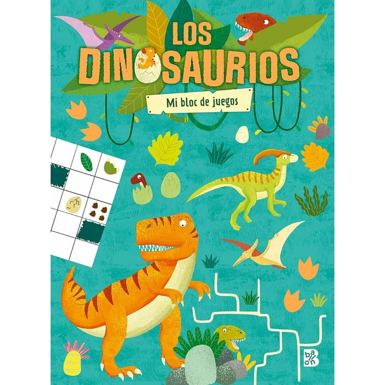 Mi bloc de juegos - Los dinosaurios