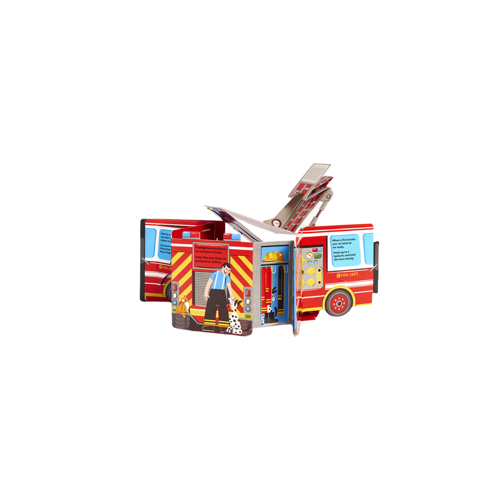 Libro Pop-Up 3D: What's up, Fire Truck?