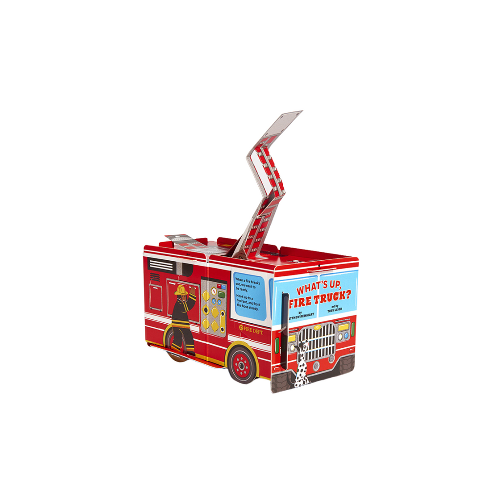 Libro Pop-Up 3D: What's up, Fire Truck?