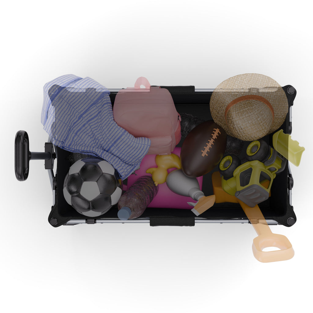 Carrito de transporte plegable ROLLSTER - Negro