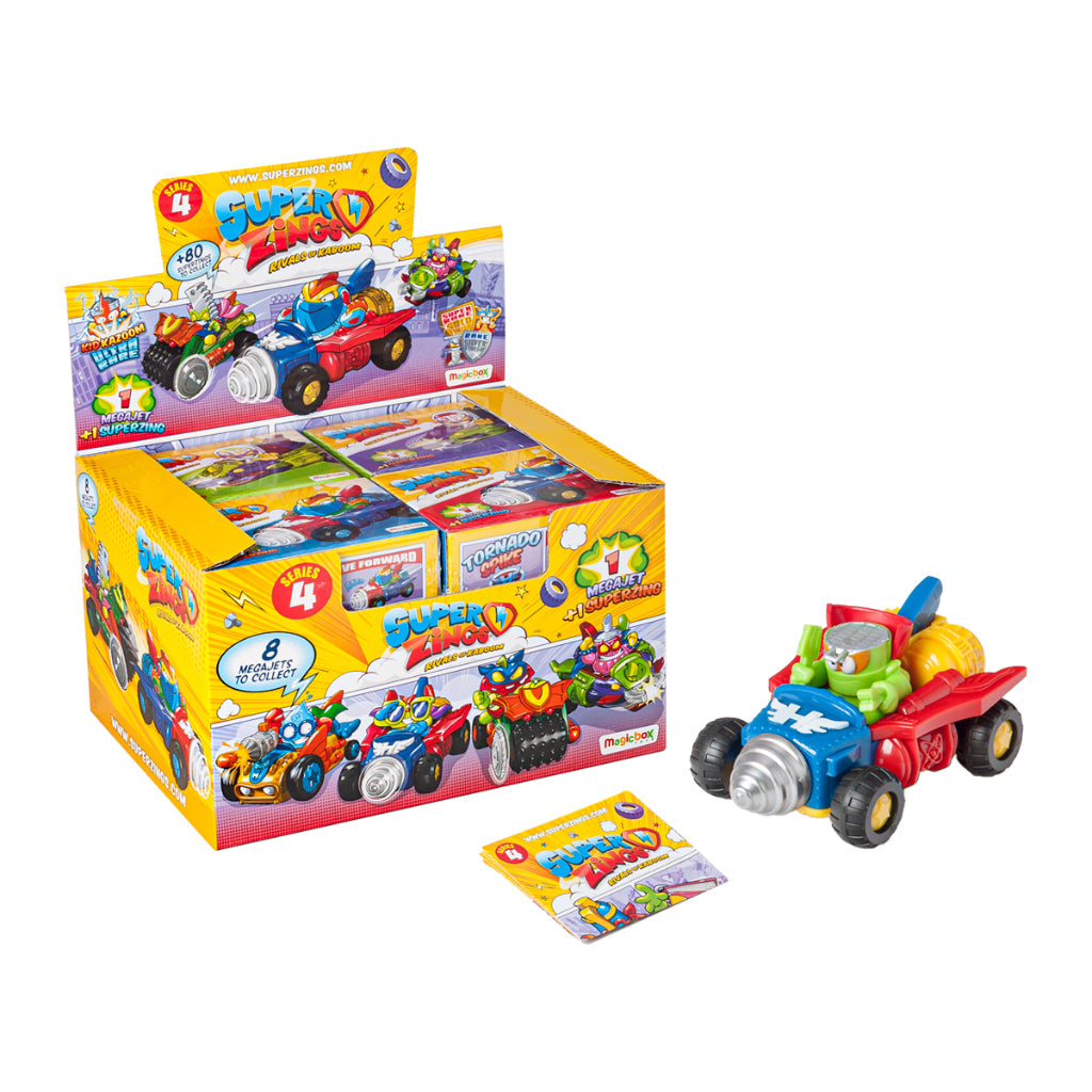 Superzings - Mega Jet + Superzings Serie 4