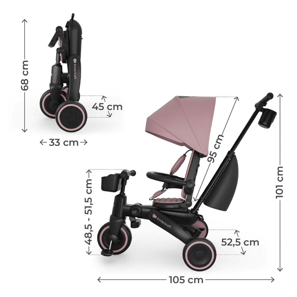 Triciclo evolutivo 6 en 1 Jazz 3