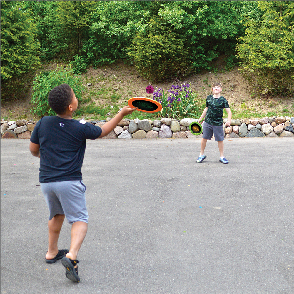 Paddle play set neon