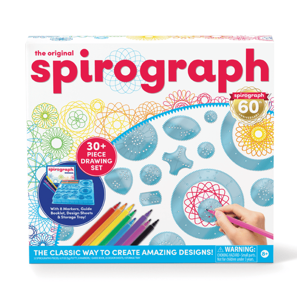 Spirograph con marcadores