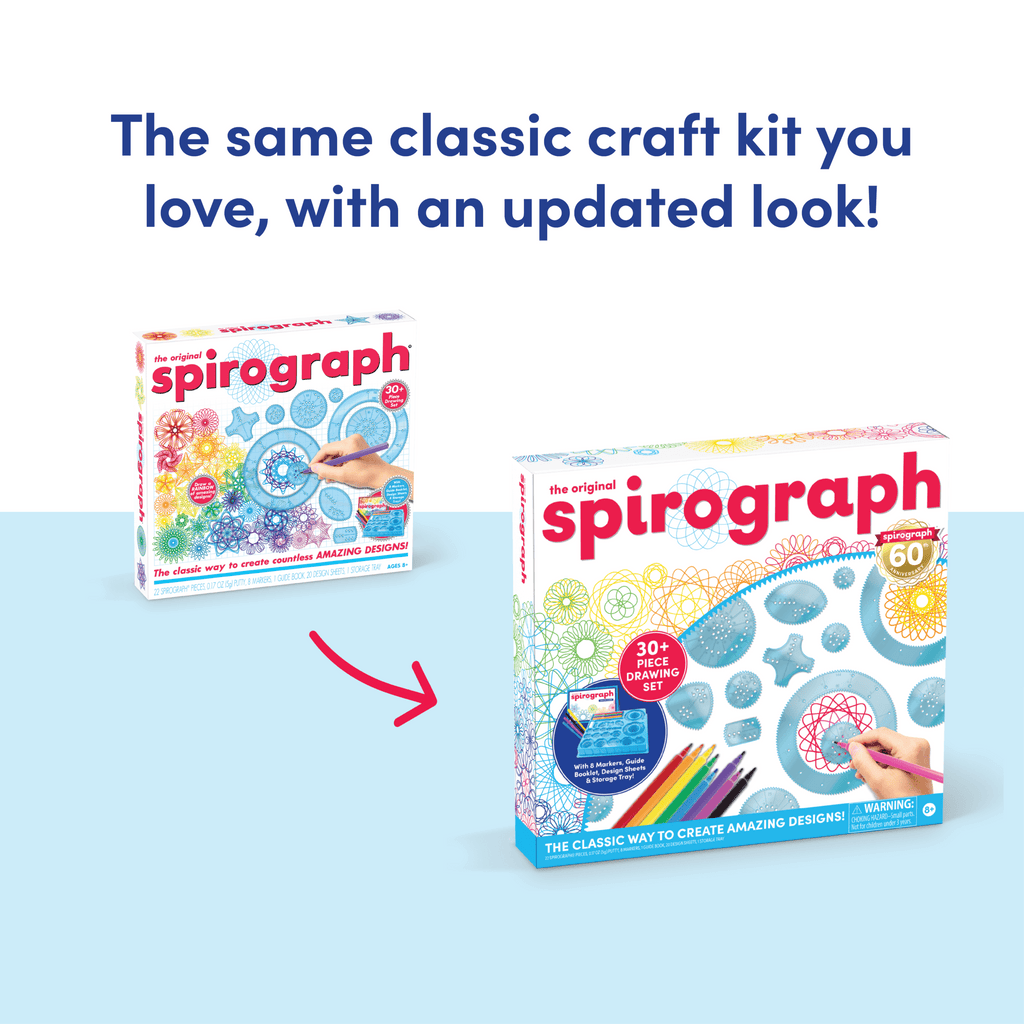 Spirograph con marcadores