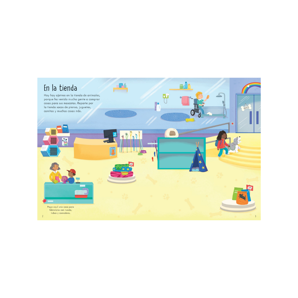 Mi primer libro de pegatinas - Mascotas