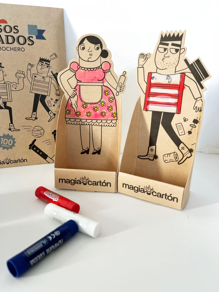 Huasos Porfiados, el juego diciochero