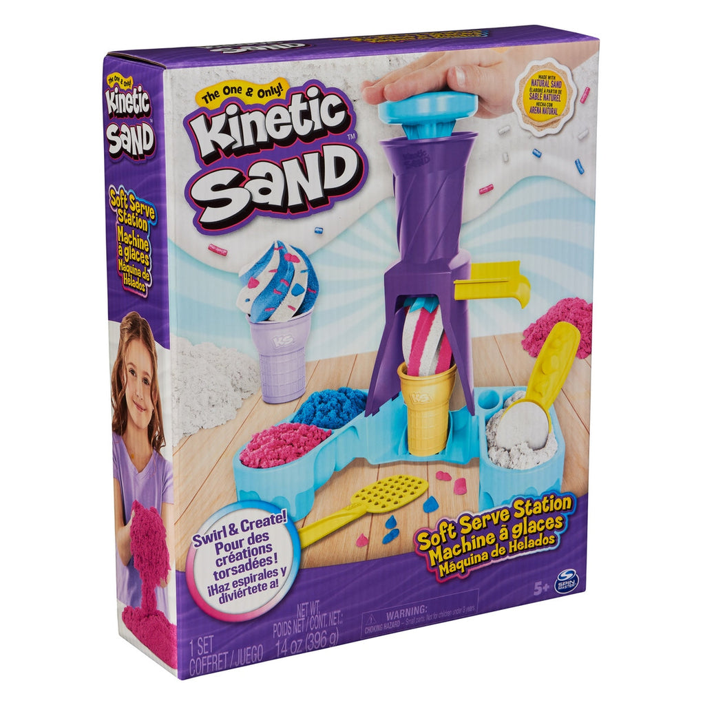 Kinetic Sand - Estacion De Helados Soft