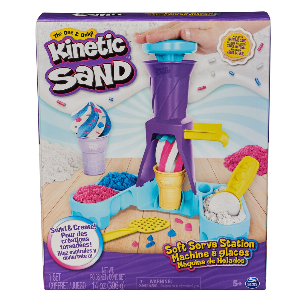 Kinetic Sand - Estacion De Helados Soft