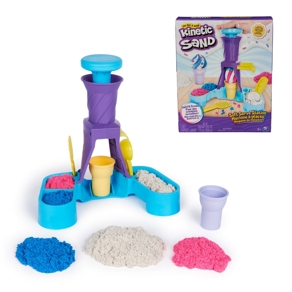 Kinetic Sand - Estacion De Helados Soft