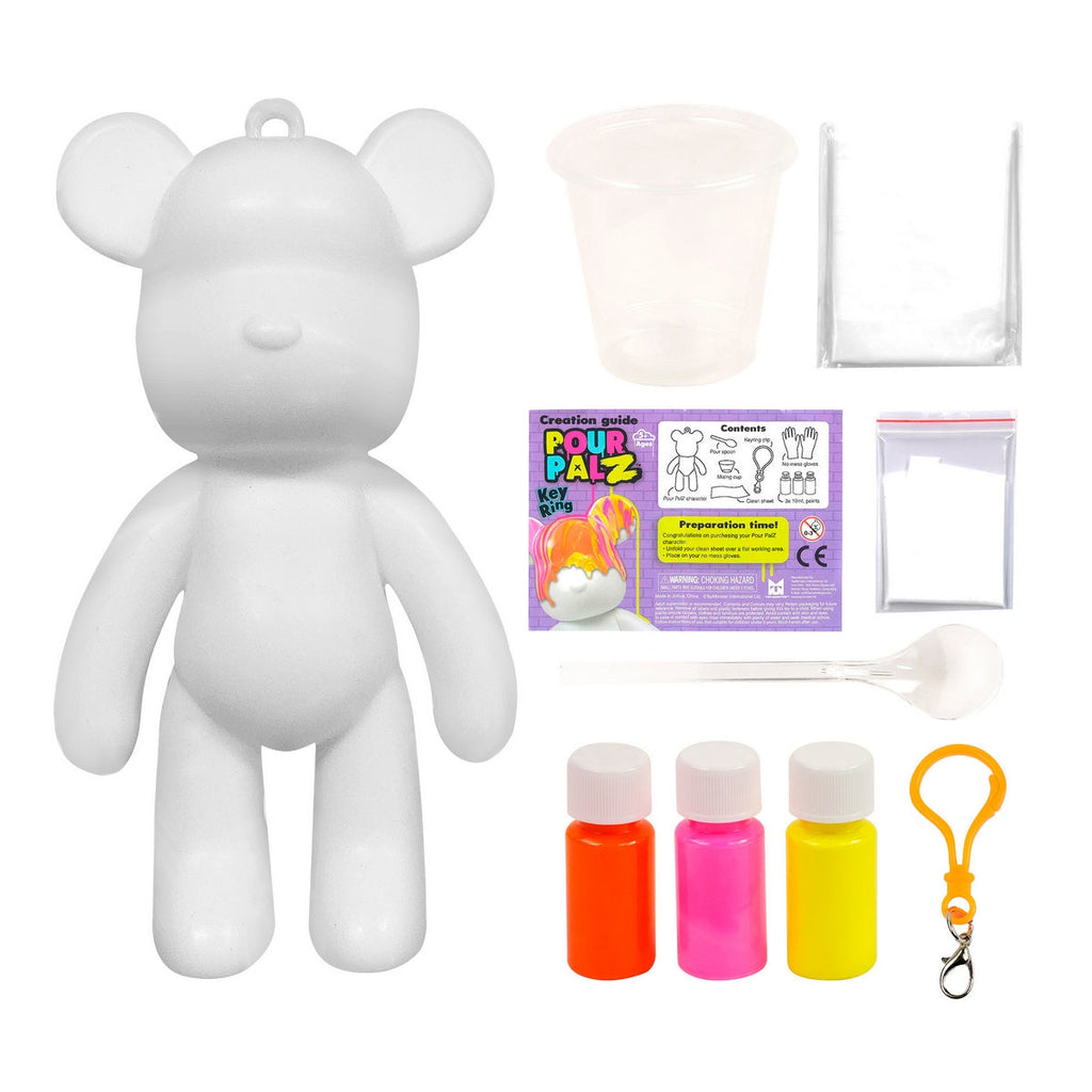 Oso Llavero Para Pintar Pour Palz