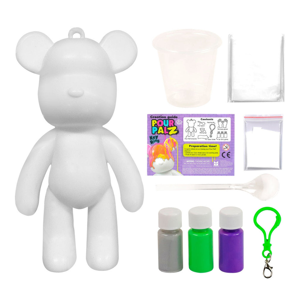 Oso Llavero Para Pintar Pour Palz
