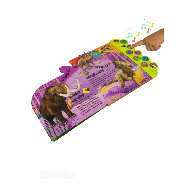 10 Sonidos de dinosaurios ¡Tras! ¡Parram! ¡Groar!