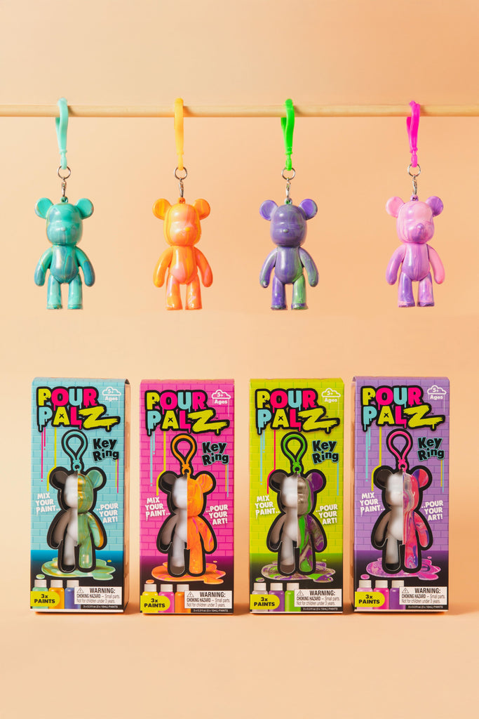 Oso Llavero Para Pintar Pour Palz