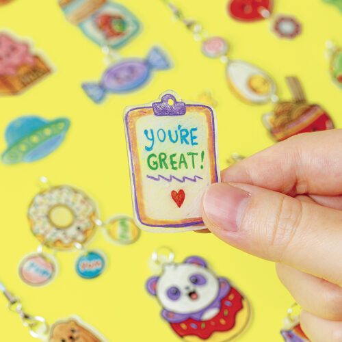 Crea y colorea tus dijes estilo Kawaii