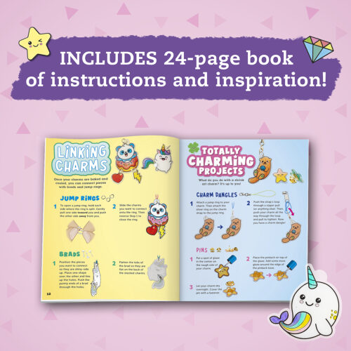 Crea y colorea tus dijes estilo Kawaii