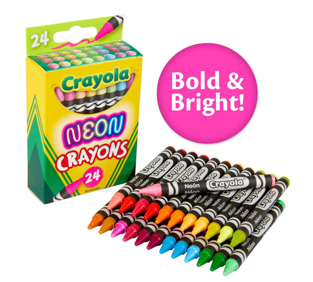 Crayones Crayola Neón (24)