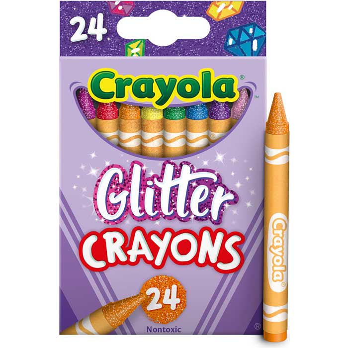 Crayones Crayola Glitter (24)
