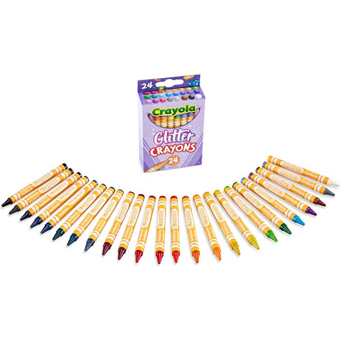 Crayones Crayola Glitter (24)