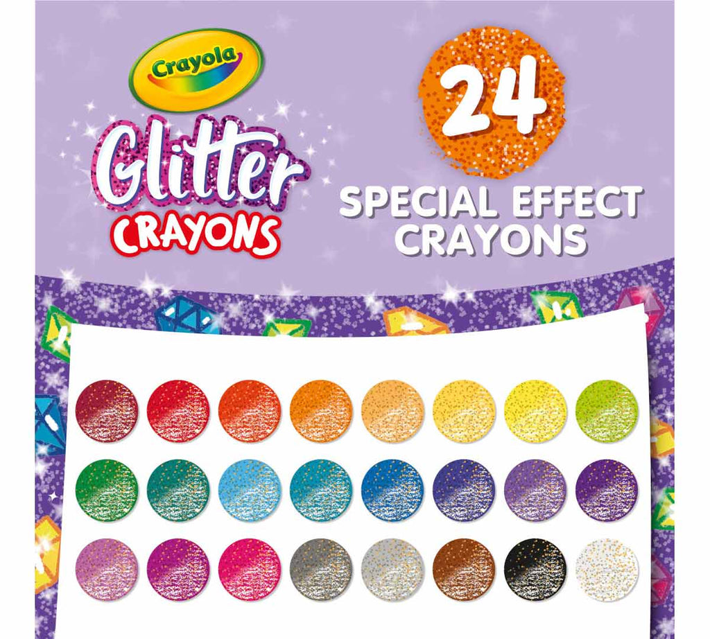 Crayones Crayola Glitter (24)