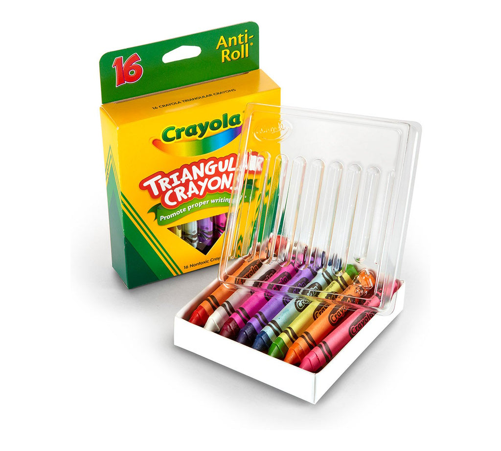 Crayones Crayola triangulares (16)