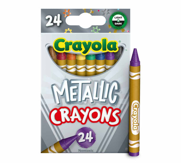 Crayones Crayola Metálicos (24)